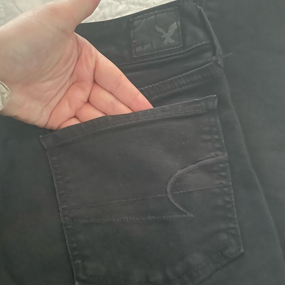 American Eagle Outfitters Black Jeggings - Picture 6 of 9
